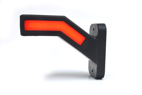 Szélesség jelző bal oldali 12V-24V fehér/piros/narancssárga W168.2