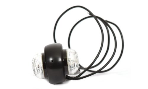 Helyzetjelző W23 piros-fehér, LED