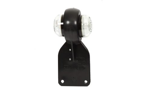 Helyzetjelző W23 piros-fehér, LED