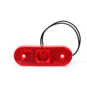 Helyzetjelző piros 12/24V W47