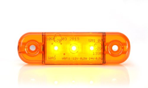 Helyzetelző oldalsó sárga, LED W97.1