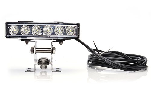 LED-es munkalámpa, 6xLED, 10V - 32V, 2,5 m kábel