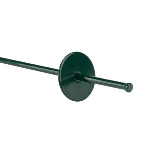 Szalma- és szénabálákhoz csapos rögzítő 350 x 5 mm, fém tárcsa 38 mm (10db/csomag)