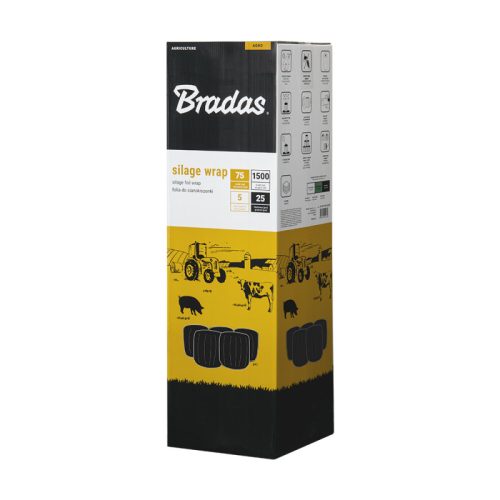 Bálafólia 0,75x1800m - FEKETE *A