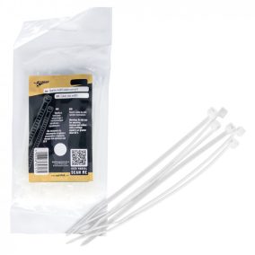 Kábelkötegelő 4,8x300mm fehér (100db/csomag)