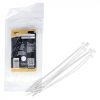Kábelkötegelő 7,6x380mm fehér (100db/csomag)