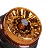 Sárga villogó 12x LED R65 R10 mágneses, 4 villanás