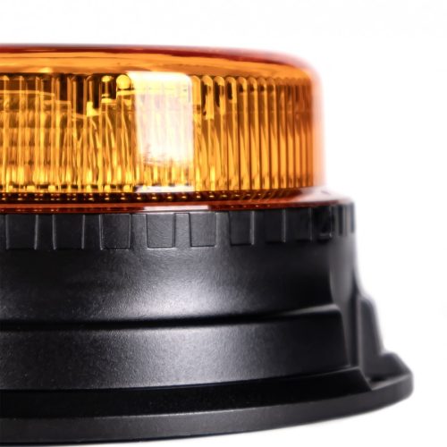 Sárga villogó 12x LED R65 R10, 3 csavar 4 villanás