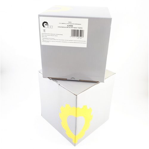 Ledes sárga villogó mágneses  7-funkciós 28W 10xLED *A