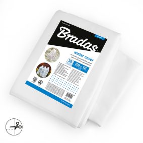   Téli növényvédő zsák vágható 50g/m²,  38cm átmérő, 0,6 x 10m