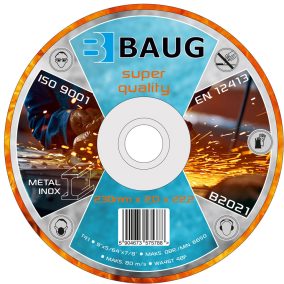 Fém vágókorong 230x2,0x22,2mm BAUG