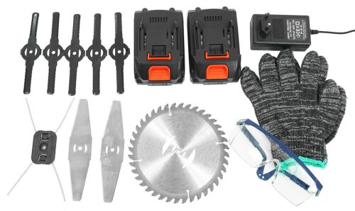 Akkumulátoros fűkasza 20 V, 2 x 2,0 Ah BAUG