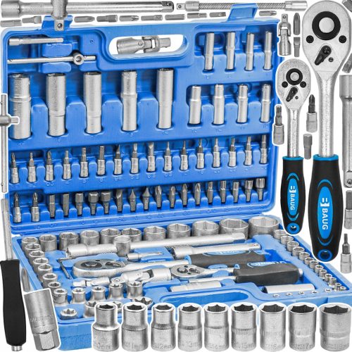 Dugókulcs klt. 108db-os 1/2" - 1/4" BAUG