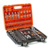 Dugókulcs klt. 1/2"+1/4" 108db-os BJC