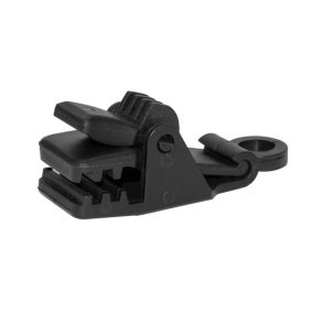 BUNGEE CORD CLIPS krokodilcsipesz - 10db fekete