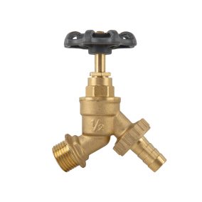   GZ 1/2" x GZ 3/4" csap szeleppel és 13 mm-es tömlőcsatlakozással