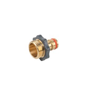   BRASS SOFT csapcsatlakozó, külsőmenetes 3/4", sárgaréz" USA