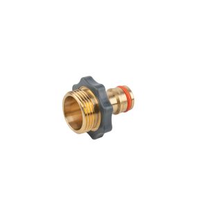   BRASS SOFT csapcsatlakozó, külsőmenetes 3/4", sárgaréz