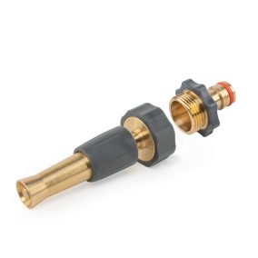   BRASS SOFT locsoló szórófej, sárgaréza BM 3/4" - KM 3/4" 10cm