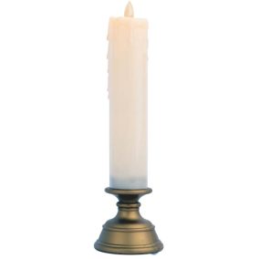 LED-es gyertya 72,5mm átmérő, 290mm magas (375)