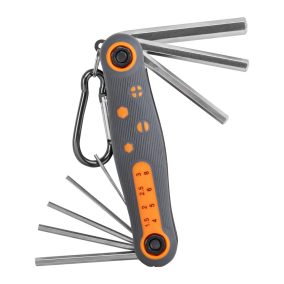 Multiszerszám HEX 1,5 - 8mm-es kulcskészlet 8db-os, rövid