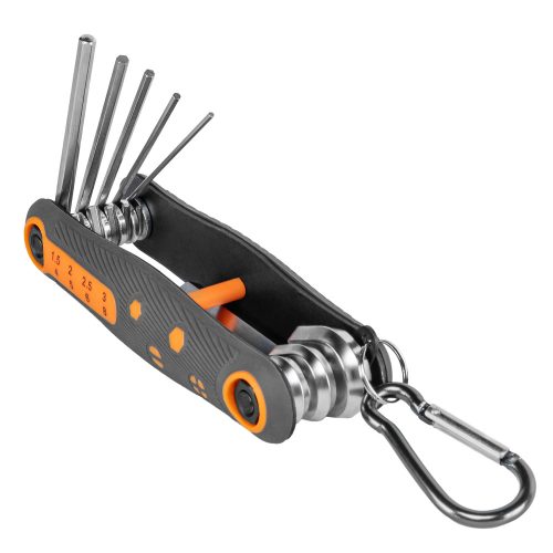 Multiszerszám HEX 1,5 - 8mm-es kulcskészlet 8db-os, rövid