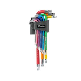 Torxkulcs klt. 9db TORX 10-50,  hosszú