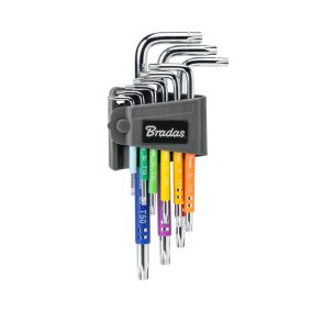 Torxkulcs klt. 9db TORX 10-50, hosszú