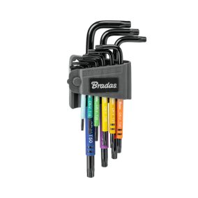 Torxkulcs klt. 9db TORX 10-50, hosszú
