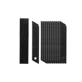   Cserélhető tartalékpengék 18mm-es késekhez, 10db-os TITAN BLACK