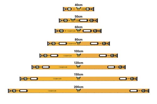 Mágneses alumínium vízmérték 40cm