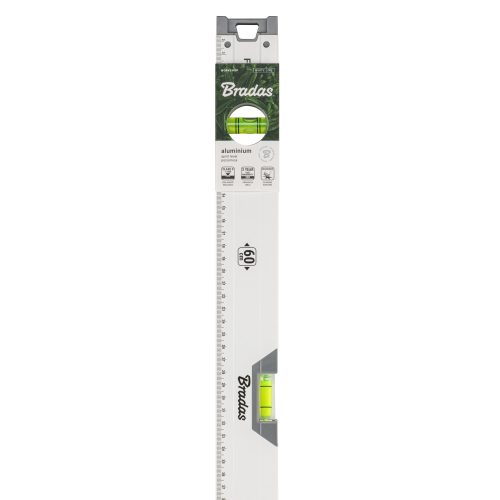 Alumínium vízmérték 40cm, fehér