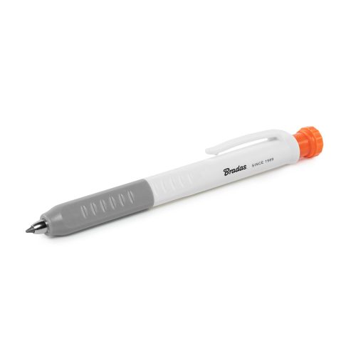 Tölthető ácsceruza készlet 40db-os szürke-fehér, 145mm