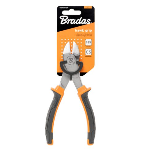 Oldalcsípőfogó 185mm HAWK GRIP *A