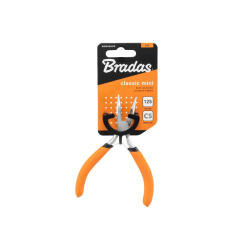 Hajlított fogó 125mm, nikkelezett CLASSIC MINI