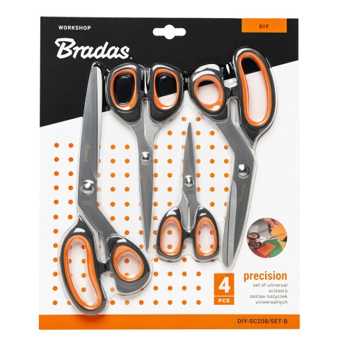 PRECISION univerzális ollókészlet 4 db