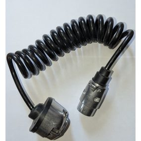 Elektromos kábel csatlakozóval, fém 12 V-os, 2,5m