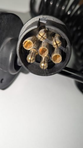 Elektromos kábel csatlakozóval 12 V-os, 2,5m