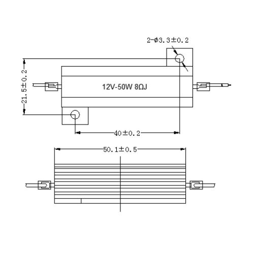 Ellenállás Led-hez 12V