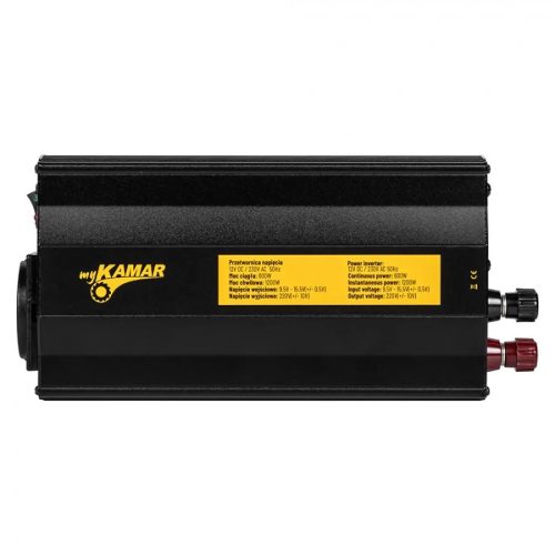 Feszültség átalakító 12/230V (600/1200W) *A