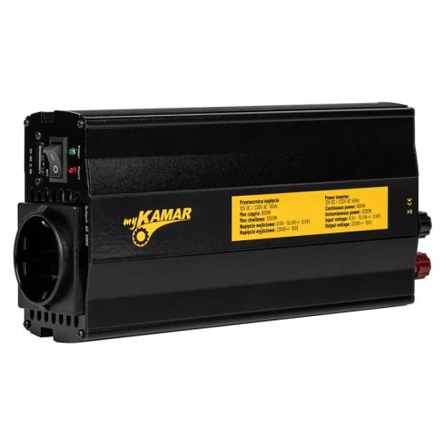 Feszültség átalakító 12/230V (600/1200W) *A