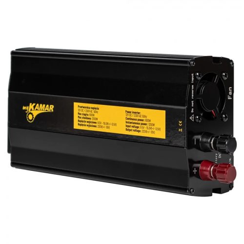 Feszültség átalakító 12/230V (600/1200W) *A