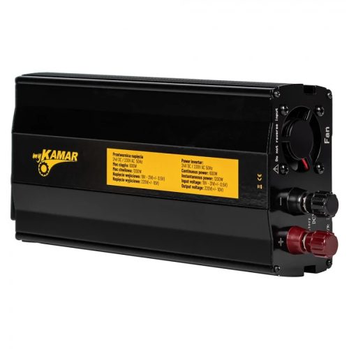 Feszültség átalakító 24/230V (600/1200W) *A