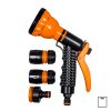 ECO locsolópisztoly készlet, 7-funkciós
