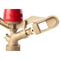 Fagyálló pulzáló locsoló, sárgaréz GW 3/4"
