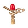 Fagyálló 2 az 1-ben univerzális locsolófej, 360 fok GW sárgaréz 3/4" 4mm-es és 2,4mm-es fúvókák