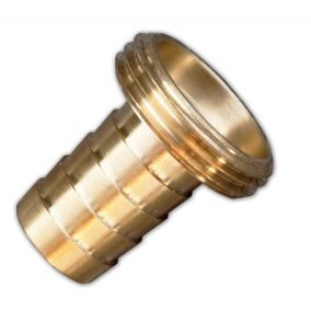   Csapcsatlakozó, külsőmenetes 5/4 colos - 25mm sárgaréz (R20)