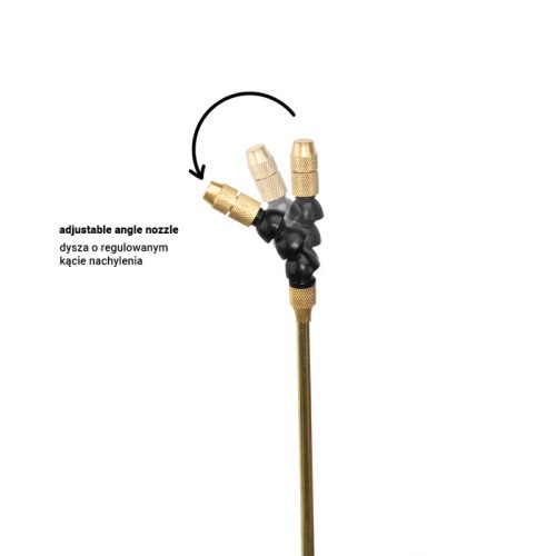 Lándzsa permetezőhöz 78cm sárgaréz  PREMIUM