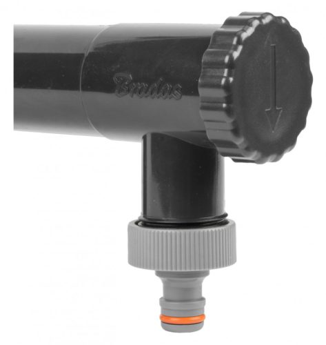 Szelepes esővízgyűjtő - 80mm / KM 1" - grafit