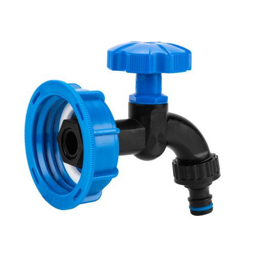 Szett - IBC kék anya GW S60x6 GZ 1/2" csappal ×